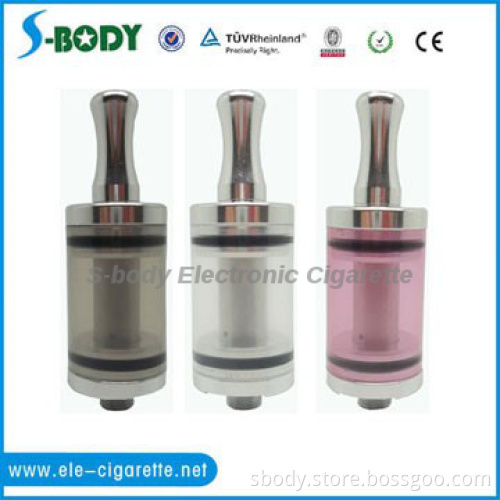 S-Body cartomizer tank e cigarette dual coil cartomizer 510 dct mini